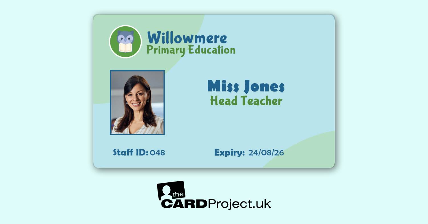 Primary School ID Owl Gradient